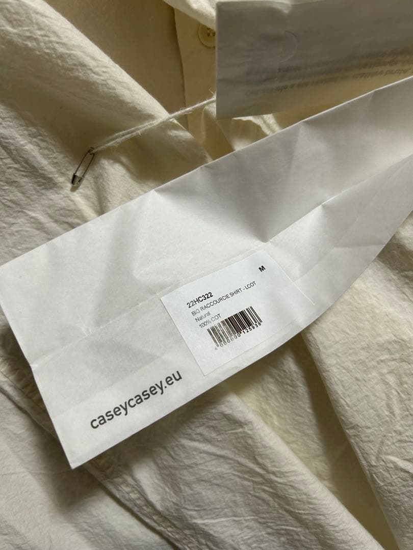 トップス SS24 CASEY CASEY / BIG RACCOURCIE SHIRT