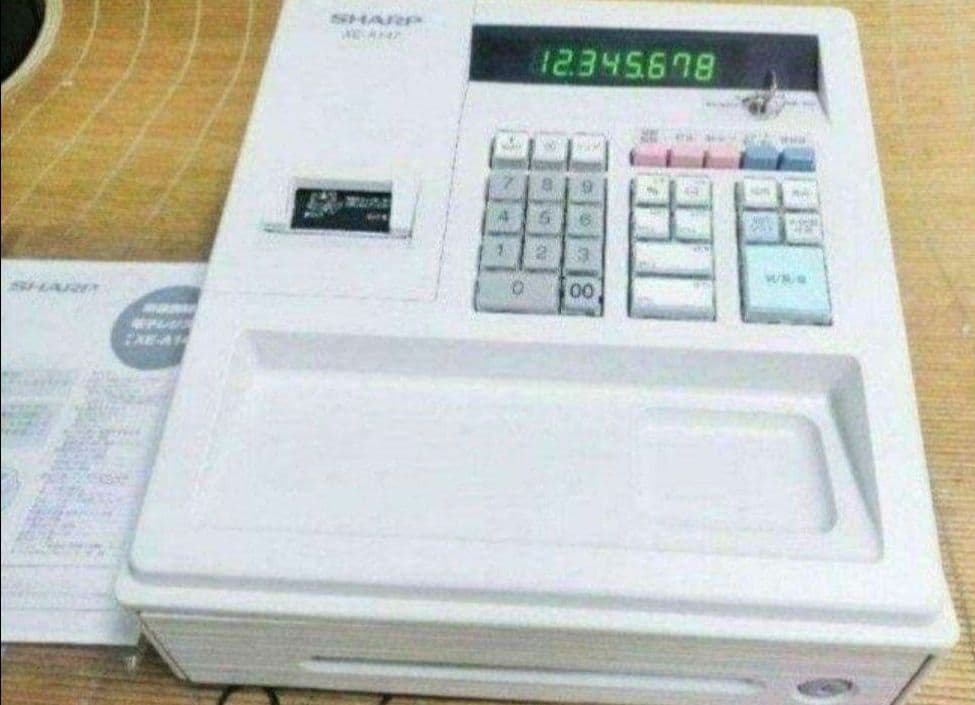 シャープレジスター　XE-A147　PC連携　102030