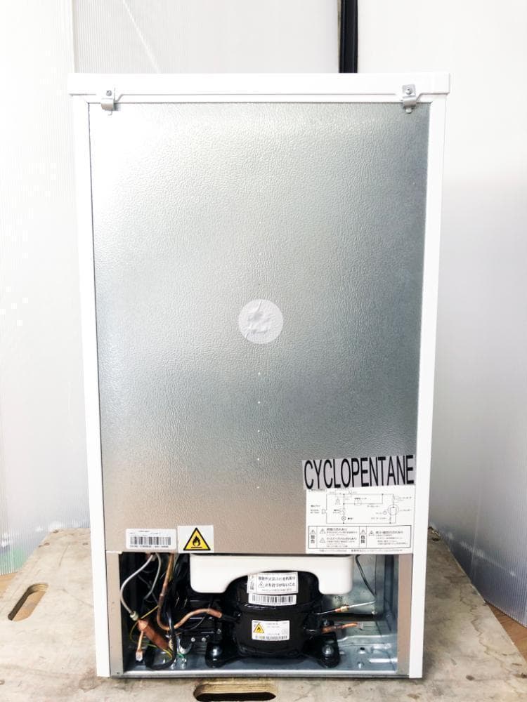 送料無料★COMFEE 90L 2ドア冷蔵庫【RCT90WH/E】