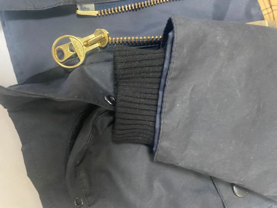 O*S様 最終値下げ】Barbourバブアービデイルワックスオイルドジャケットネ