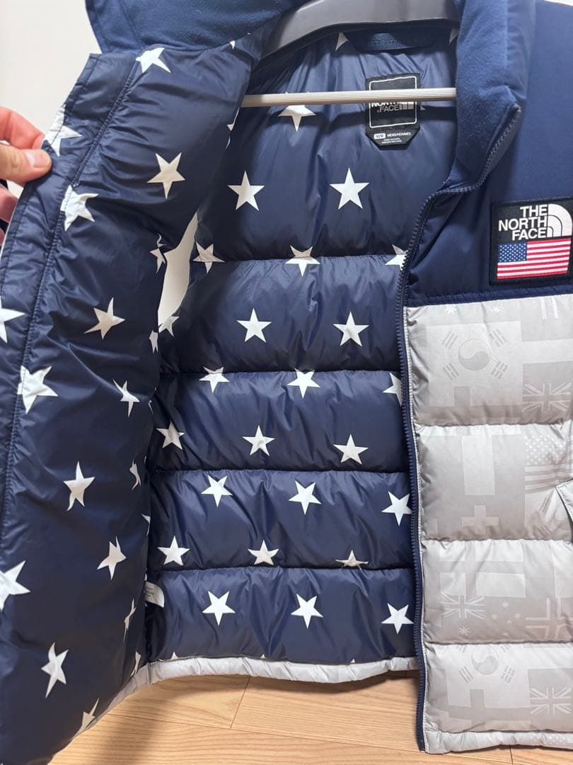 ノースフェイスダウンベスト 限定品