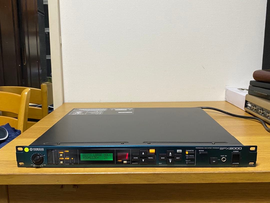 【中古 Bランク】 YAMAHA SPX2000 マルチエフェクトプロセッサー