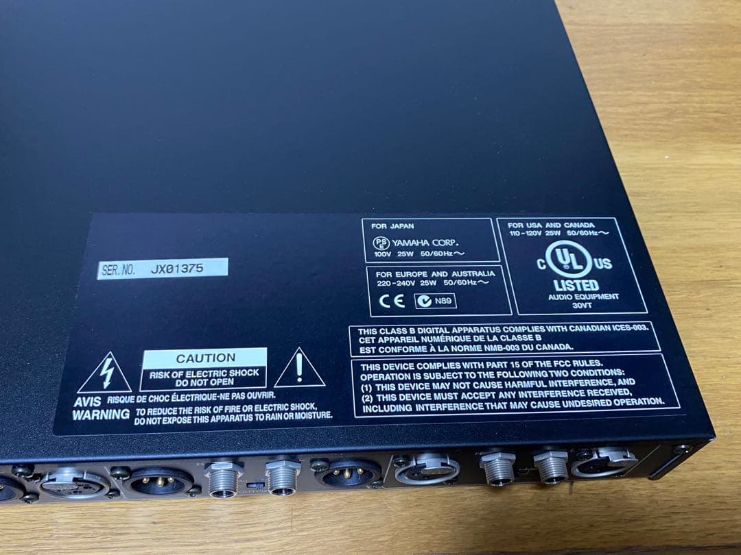 【中古 Bランク】 YAMAHA SPX2000 マルチエフェクトプロセッサー