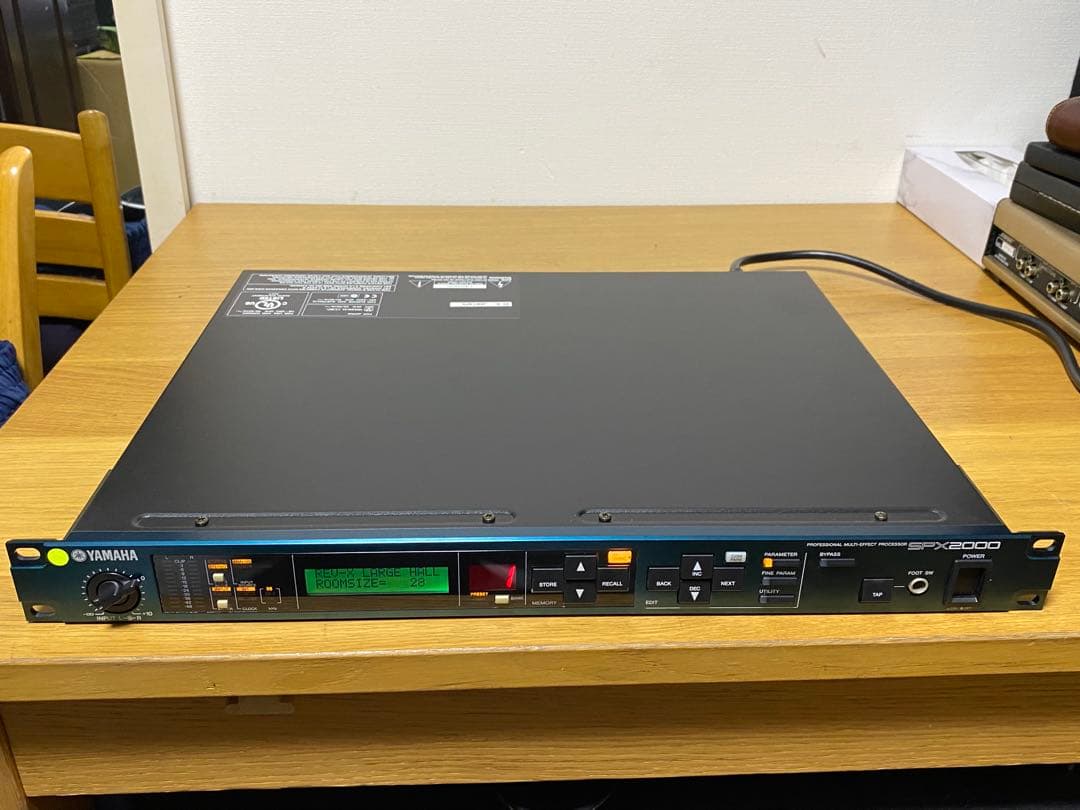 【中古 Bランク】 YAMAHA SPX2000 マルチエフェクトプロセッサー