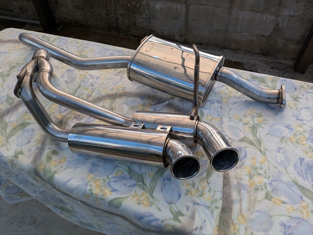 5️⃣次元ジムニーシエラ用ステンレス製デュアル出力マフラー