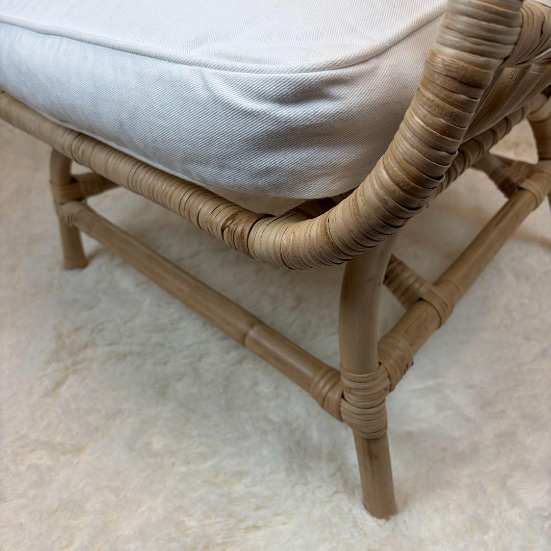 送料無料 IKEA BUSKBO ブスクボー ラタン パーソナルチェア 椅子 A