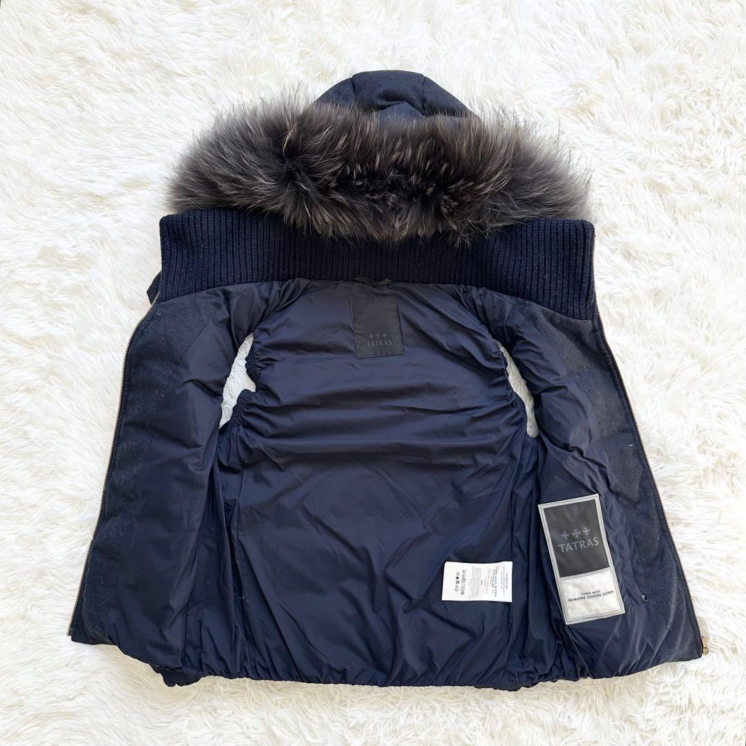 れおな タトラス LUSERA ルセラ ダウンベスト ネイビー01 S