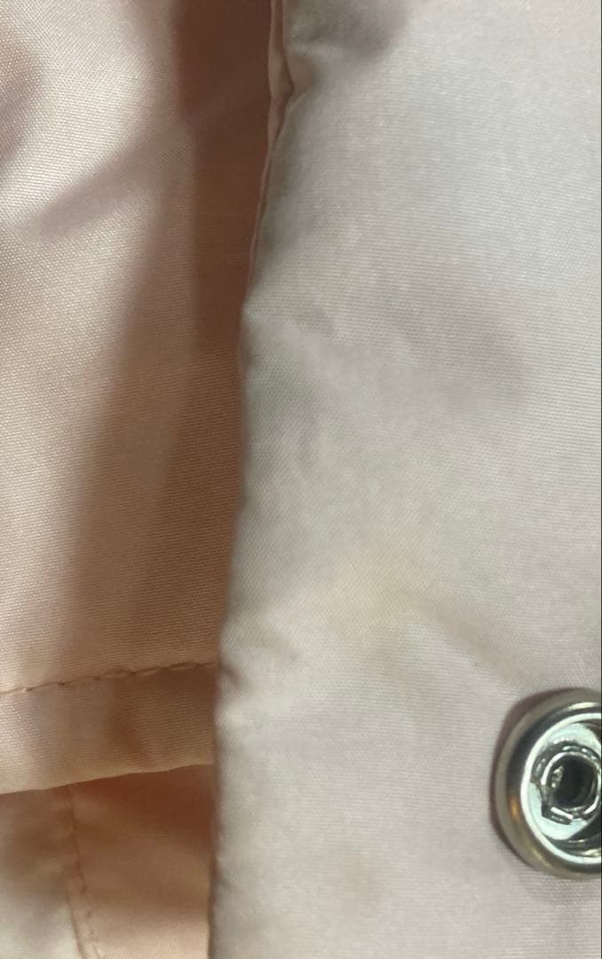 バーバリー　Burberry ダウン　ベスト　ファー　ピンク　ノバチェック