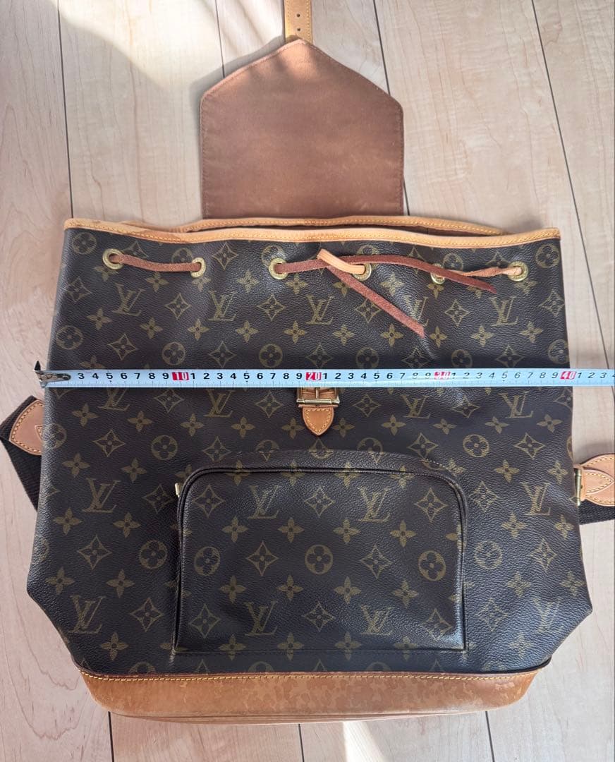 ルイヴィトン モノグラム モンスリ リュック バックパック 正規品
