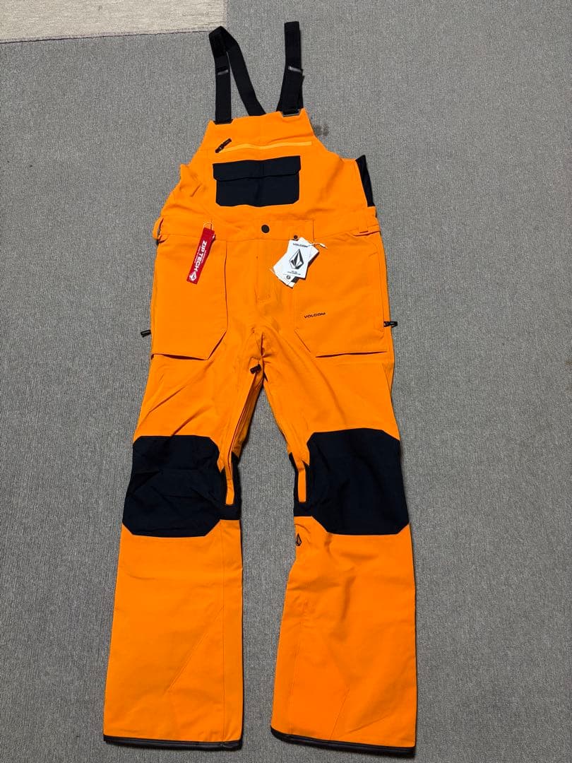 【新品未使用】VOLCOMスノーボードビブパンツ