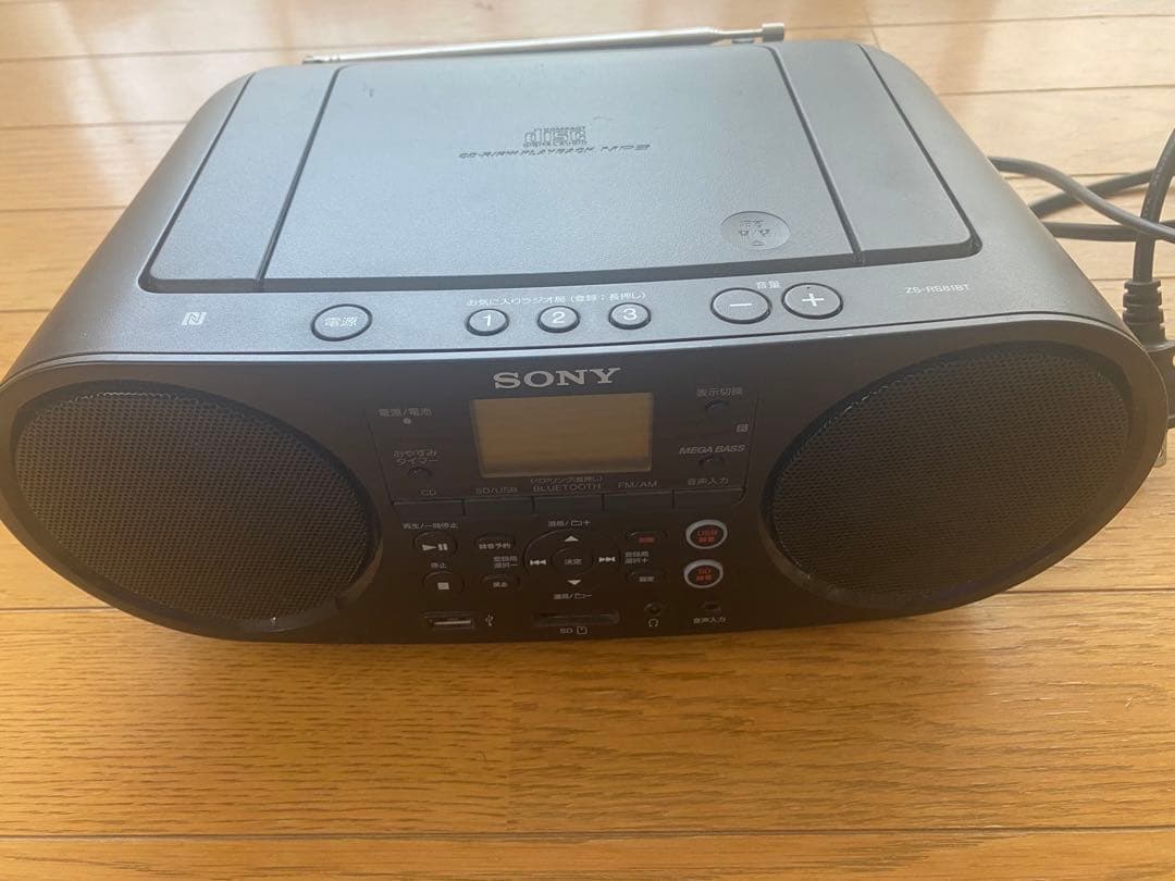 SONY CDラジオ ZS-RS81BT 2019年製