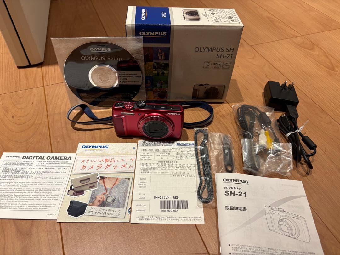 オリンパスSH SH-21【美品】付属品完品 箱付き