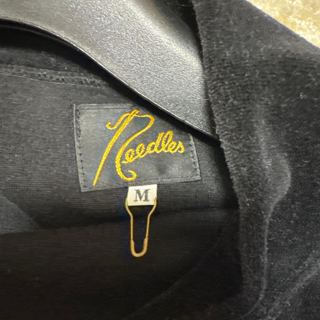 Needles ベルベットジャケット M 黒・紫