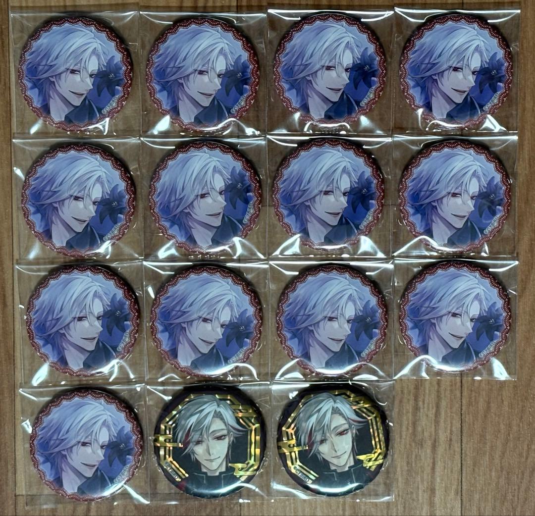 イケメンヴィラン　イケヴィラ　ウィリアム　缶バ　weddingLily AGF