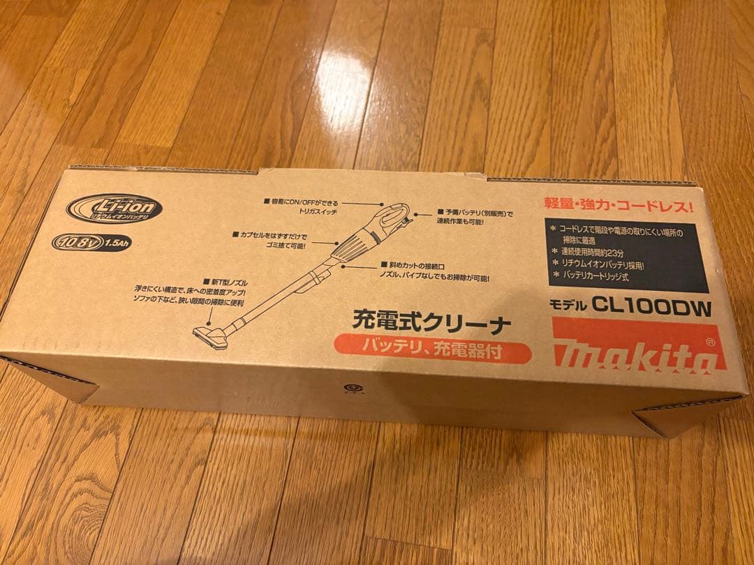 掃除機・クリーナー makita CL100DW
