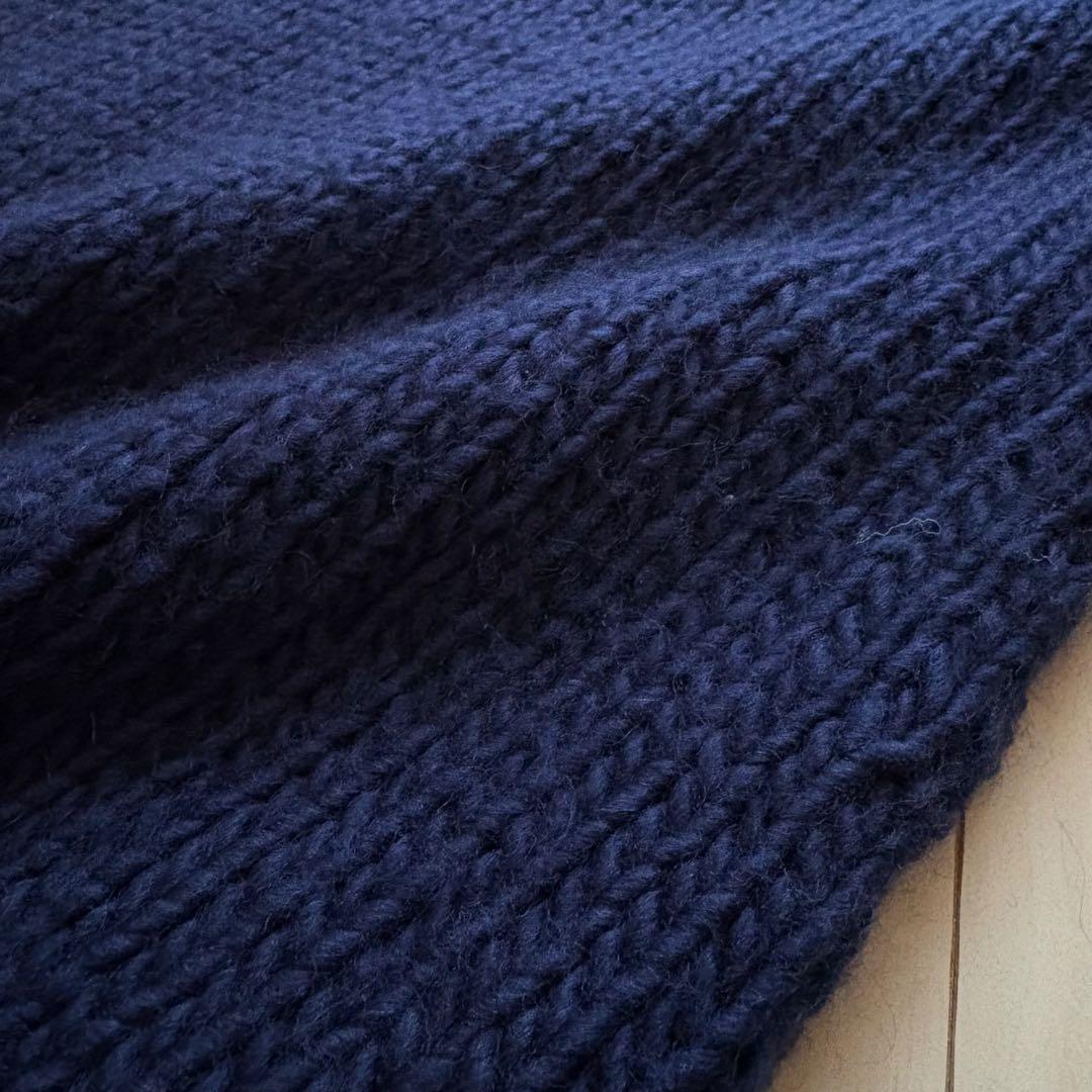 マイアミベーシック ウール ベーシック セーター ローゲージ ラグランスリーブ