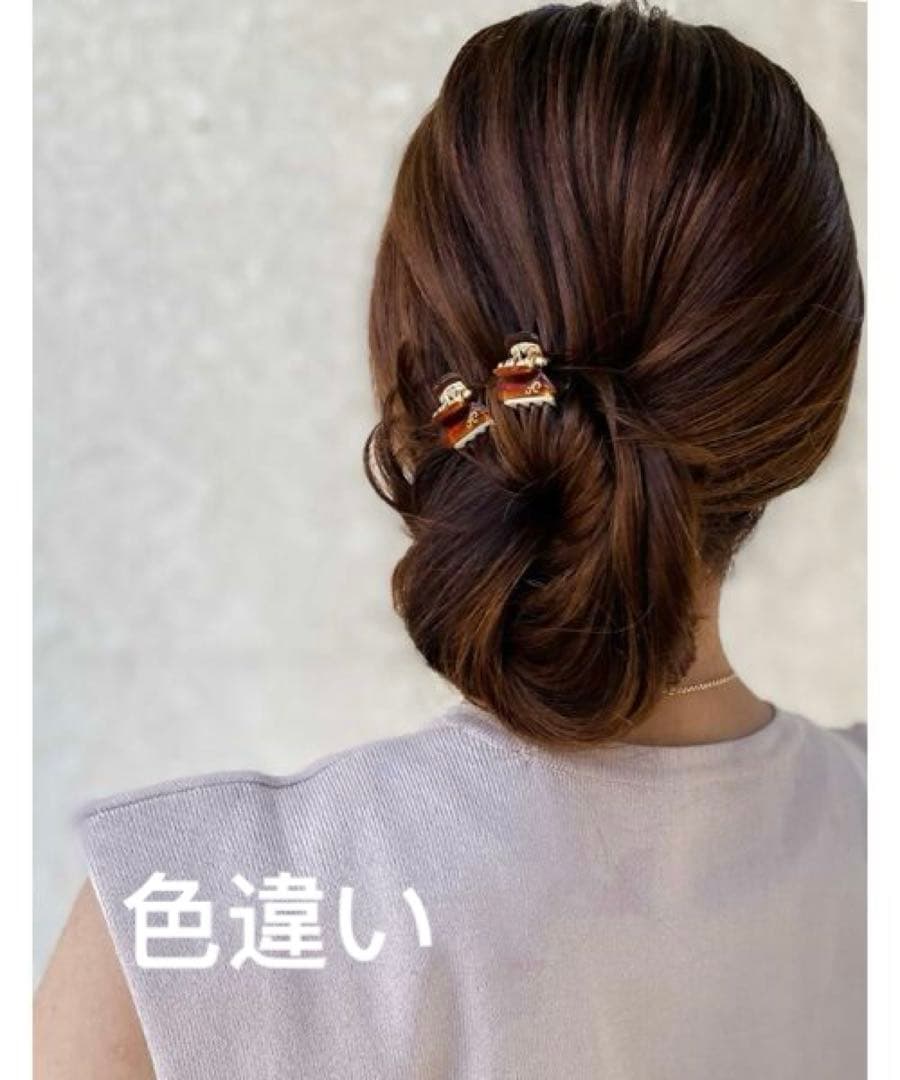 専用‼️ACCA アッカ　バービークリップ　ミニ クリップ　2個セット　グレー