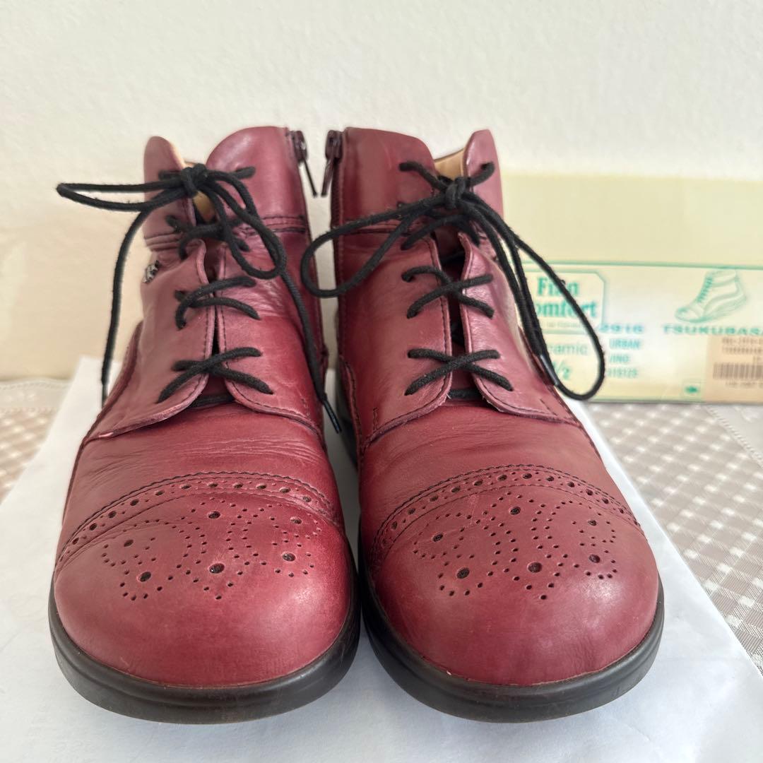 finncomfort フィンコンフォート ショートブーツ　TUKUBASN