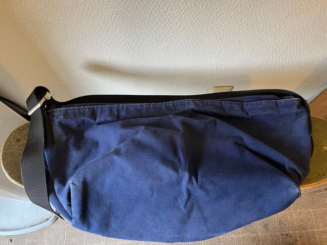 ディマティーニ　DEMARTINI メッセンジャーバッグ　ネイビーキャンバス