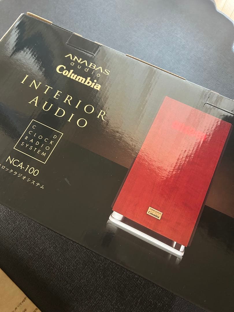 【新品未使用】Columbia ANABAS CDクロックラジオシステム