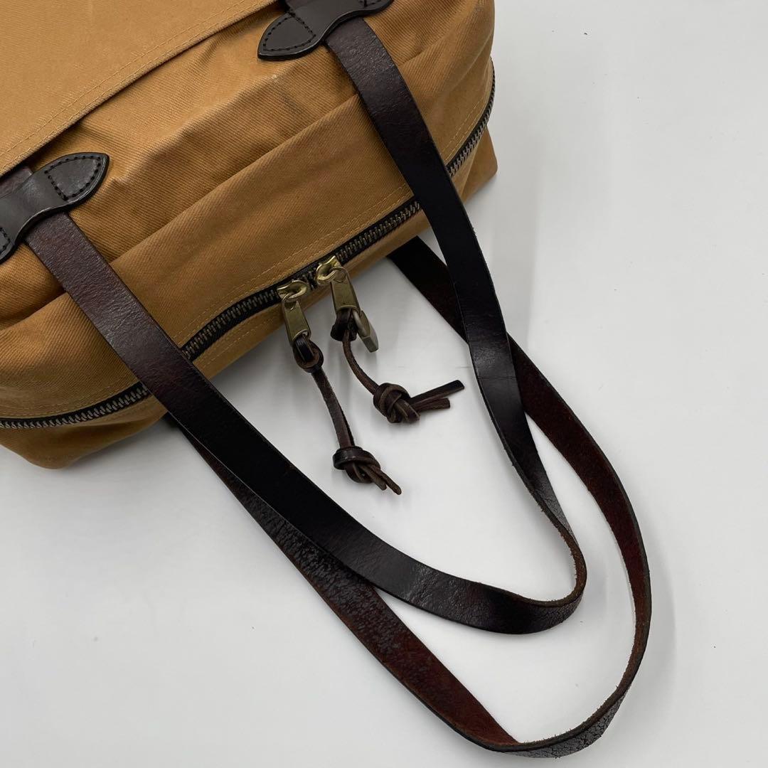 フィルソン トートバッグ キャンバス 肩掛け A4収納 ベージュ