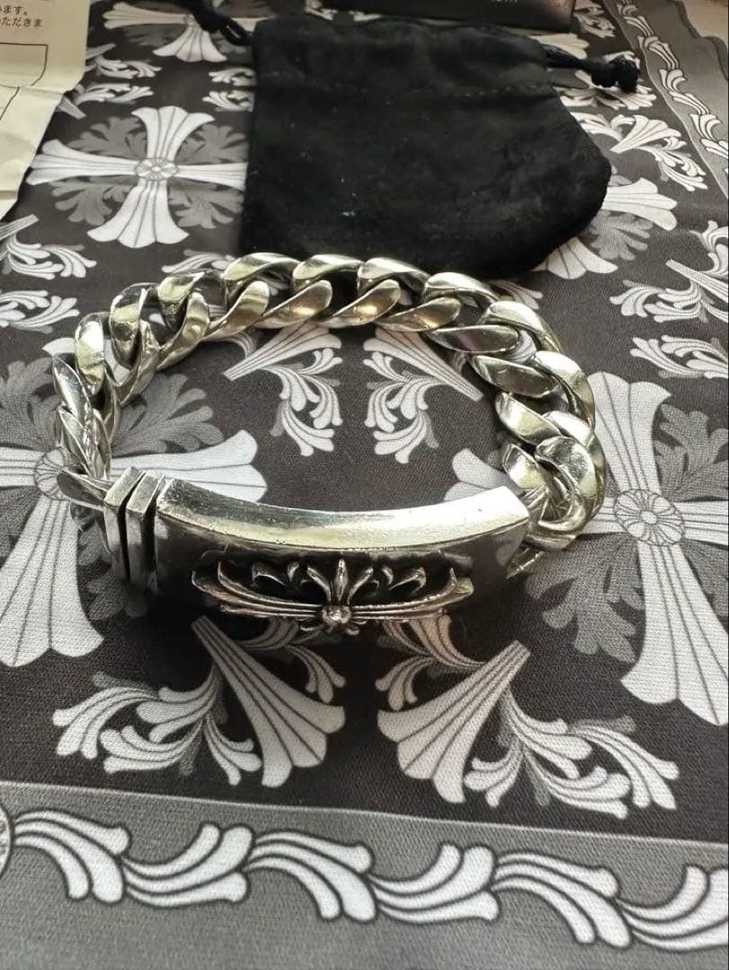 ✨クロムハーツ　フローラルID ブレスレット