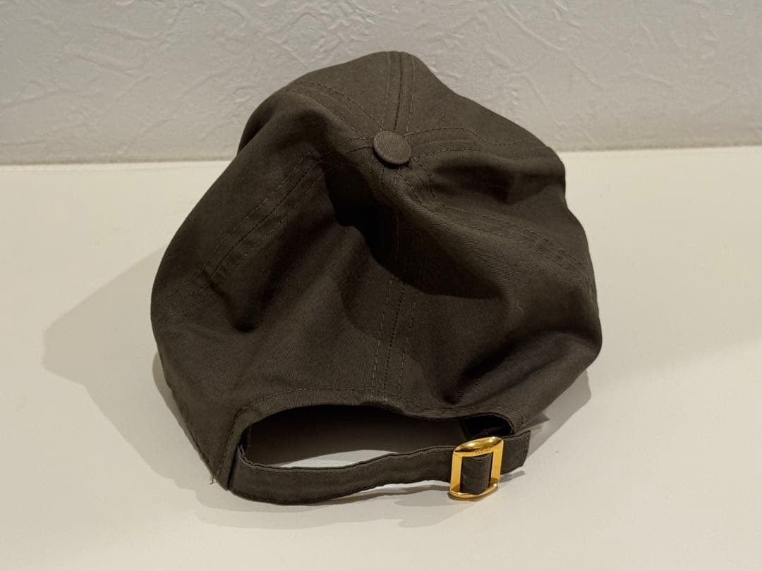 CELINE カーキ　ベースボールキャップ