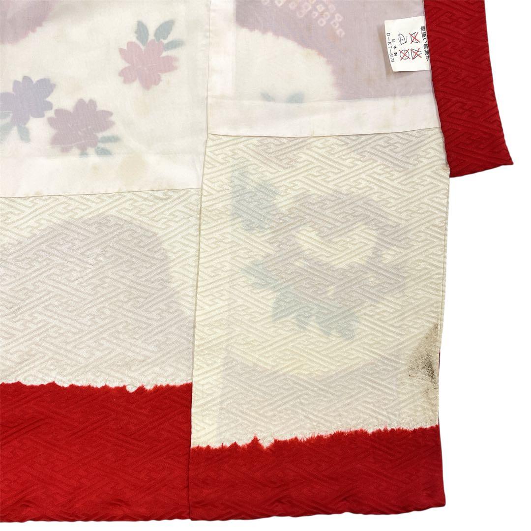 ◎mk-2180　女児　着物　3才　七五三　お宮参り　　1-26