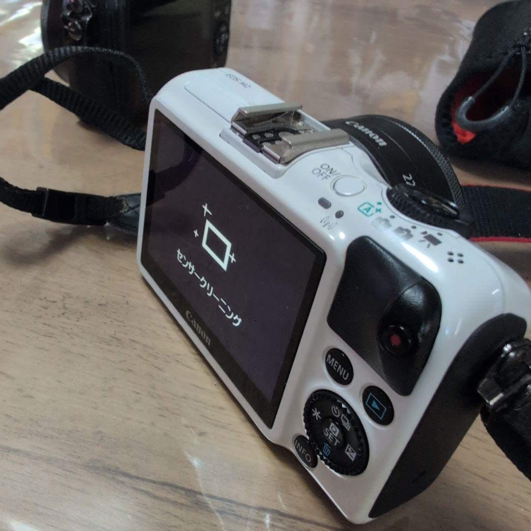 CANON EOS M2ホワイト＆ Mブラック 2台とレンズ他！