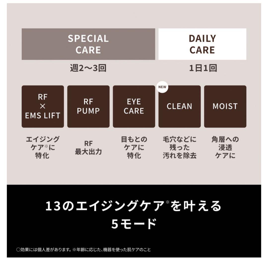 ほぼ未使用パナソニック EH-SR86-T 美顔器 スムースリフト13役保証書