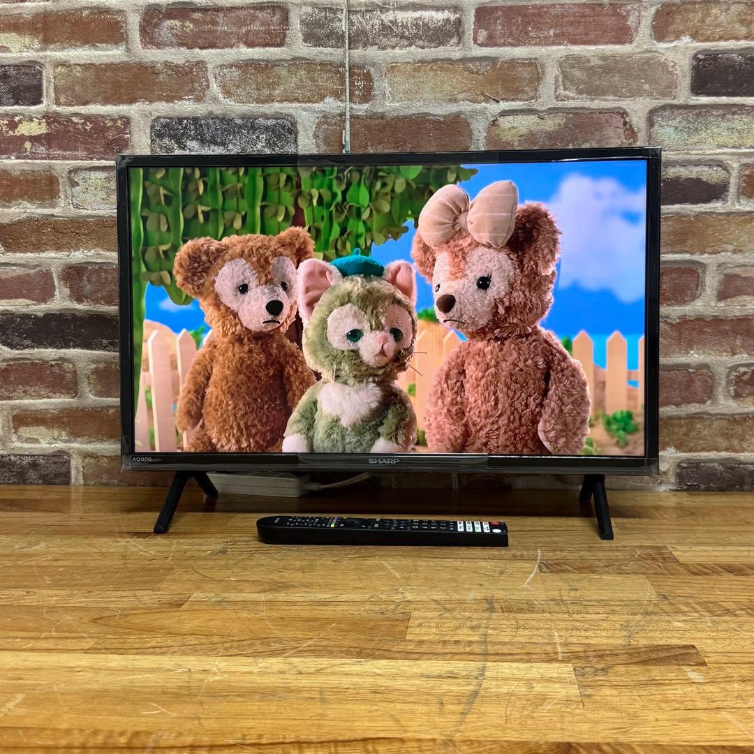 2024年製！ シャープ 24V型 液晶テレビ 2T-C24EF1 動画アプリ○