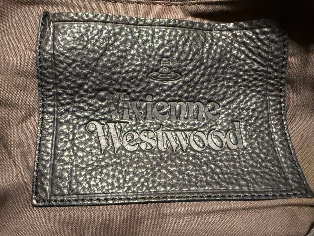 ヴィヴィアン・ウエストウッド　セルビッジ メンズトートバッグ 黒