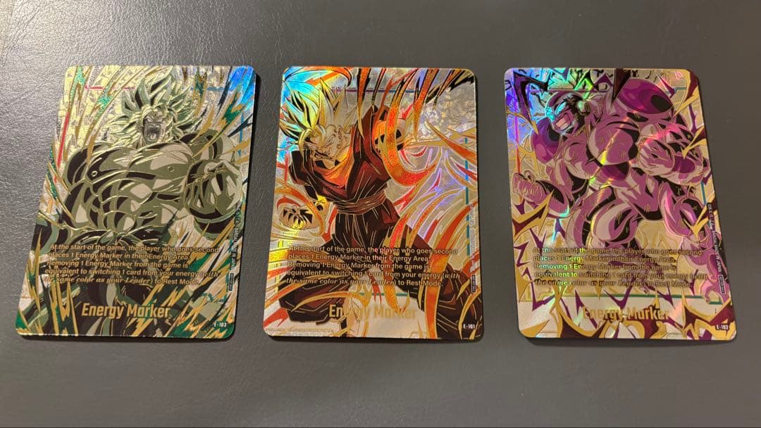 エナジーマーカー　ベジット　フリーザ　ブロリー　チャンピオンシップ