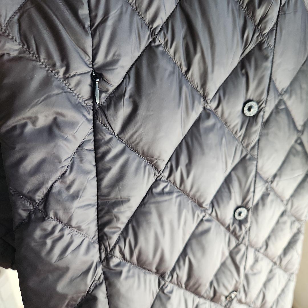 【新品未使用】タイオン　TAION 　シティライン　 ブラック ダウンコート