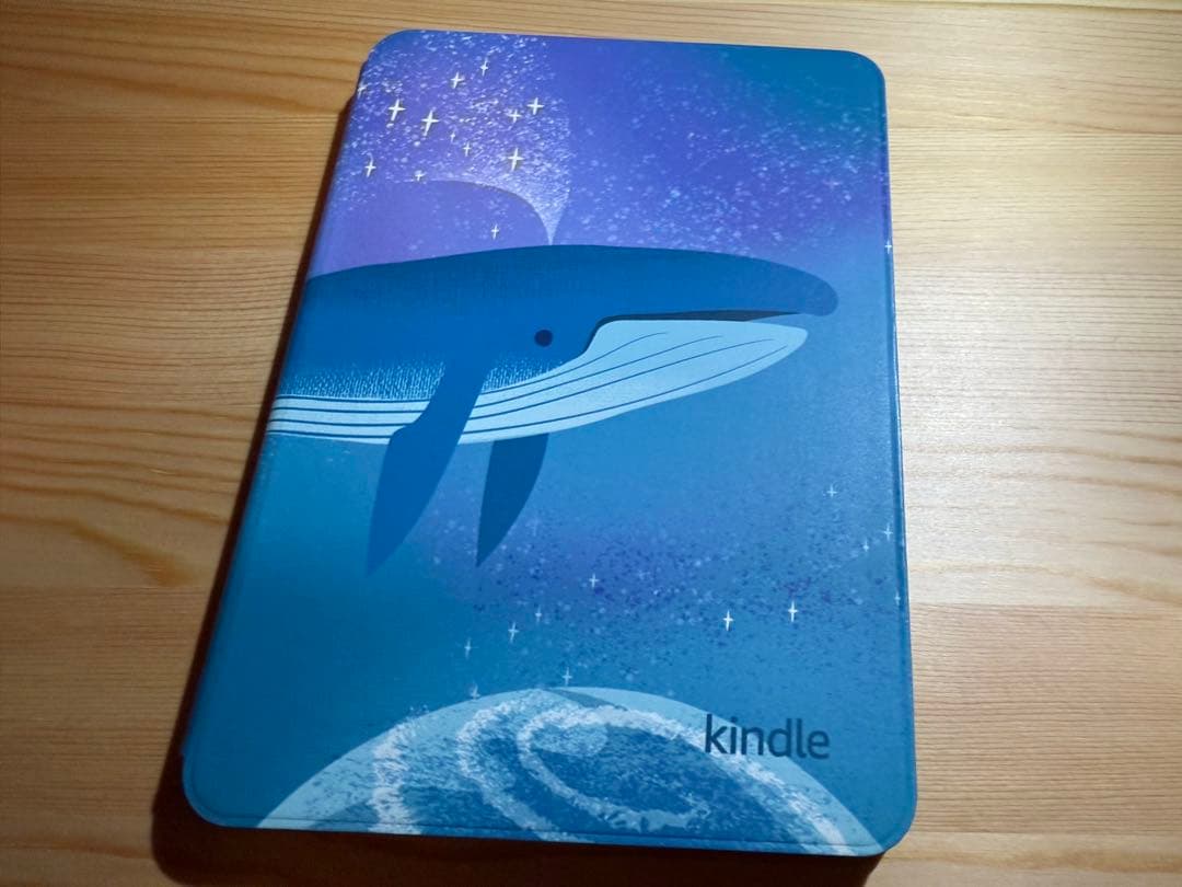 Kindle 11世代 16gb 純正スペースホエールカバー付き