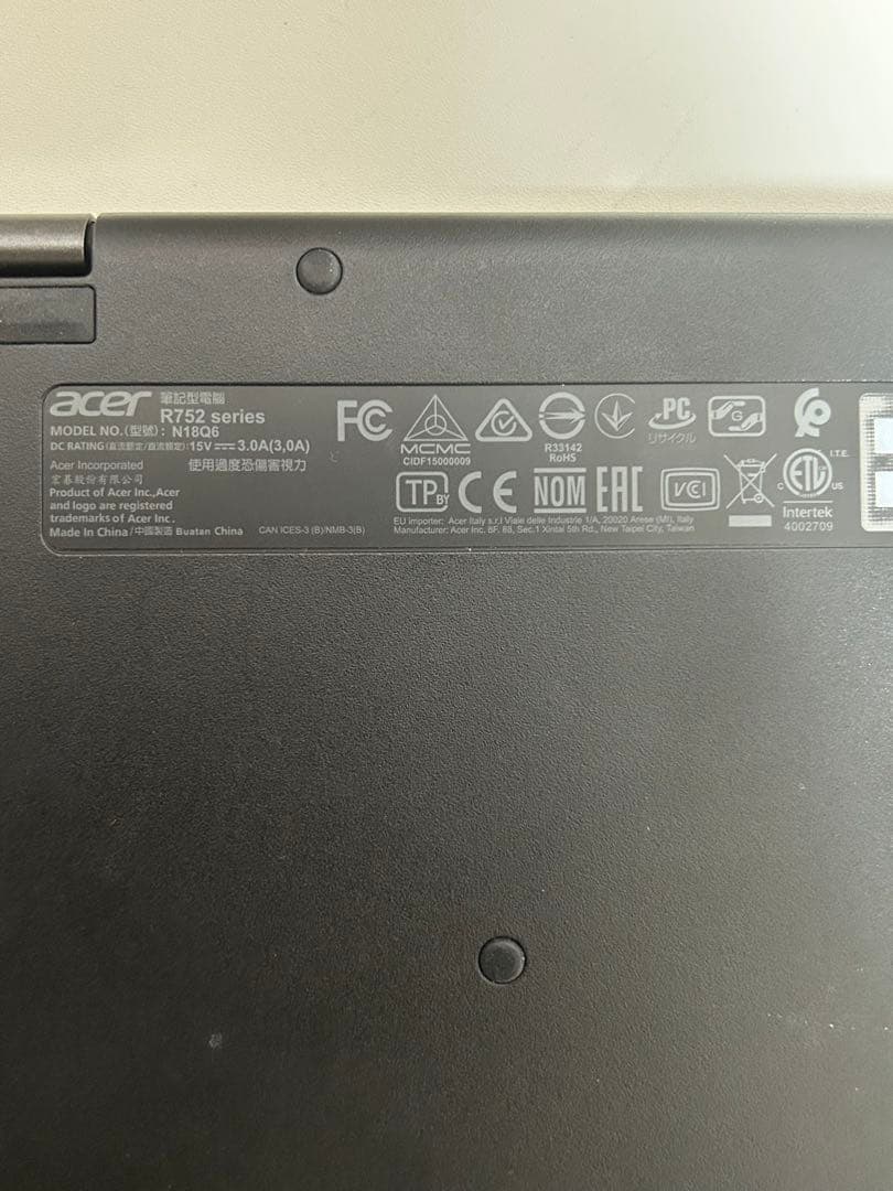 その他ノートPC本体 Acer Chromebook Intel