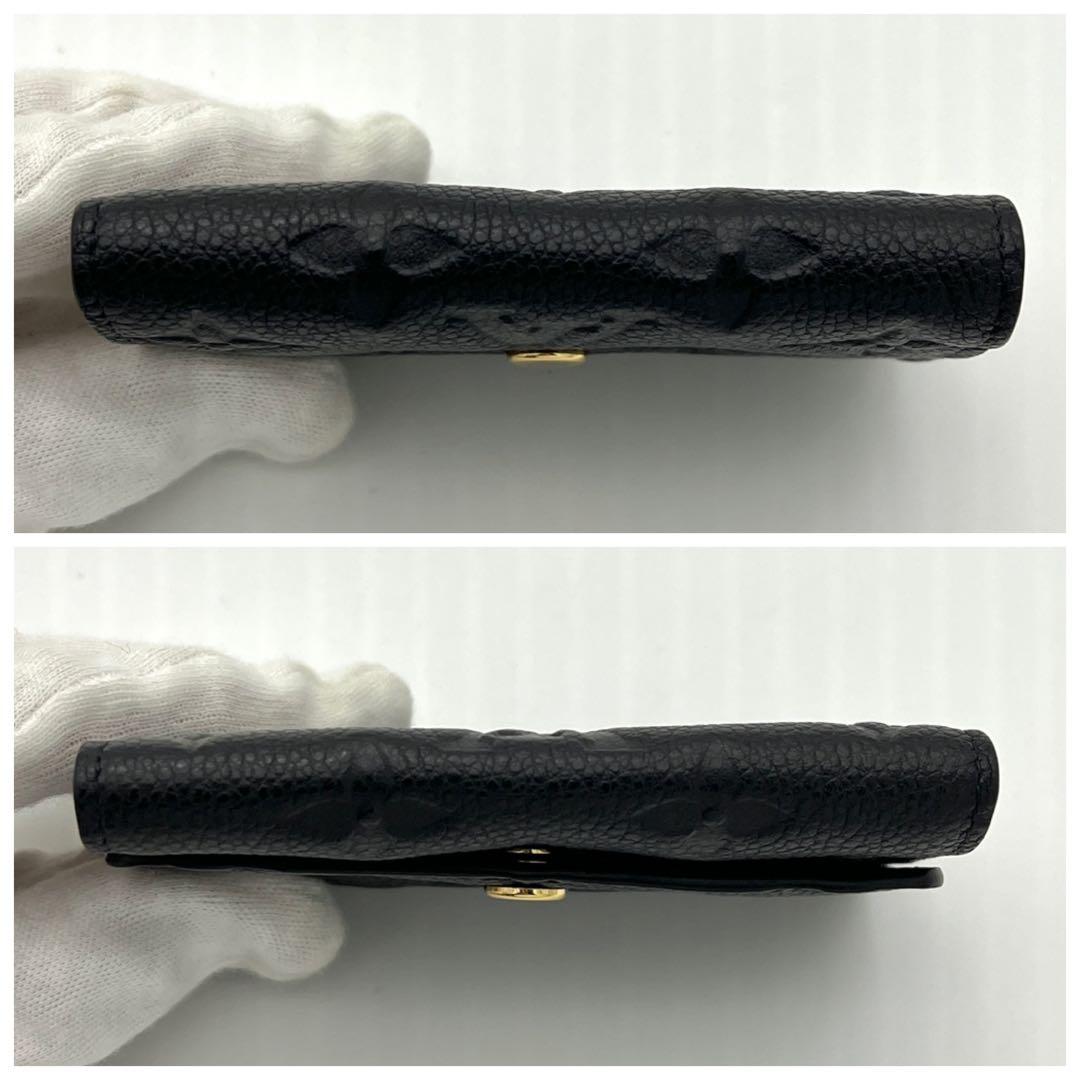 【極美品】ヴィトン アンプラント ミュルティクレ 6連キーケース ノワール