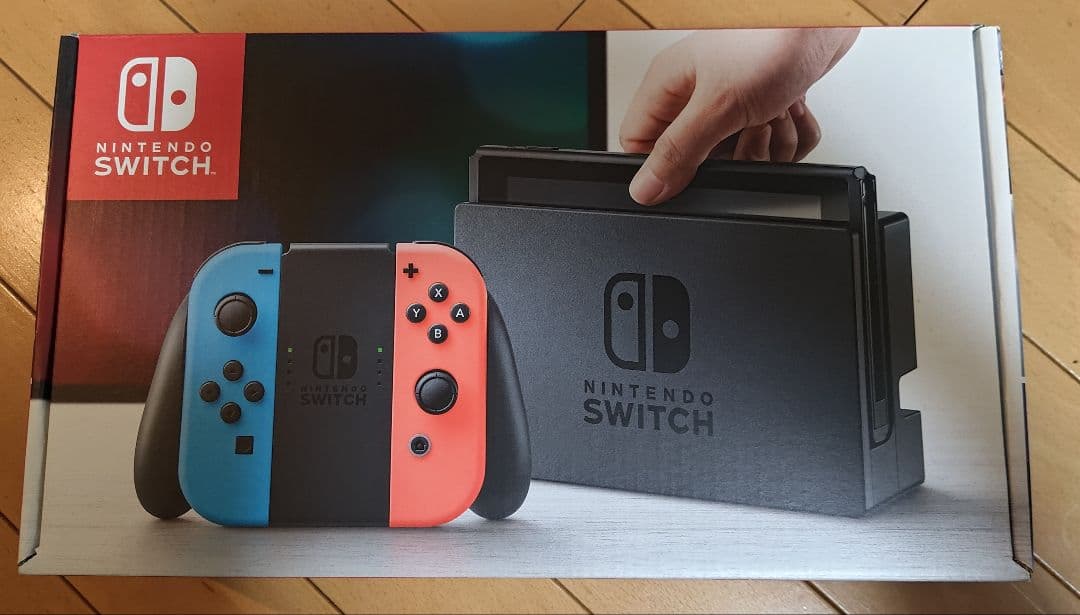 Nintendo Switch 本体 ネオンレッド/ブルー　美品