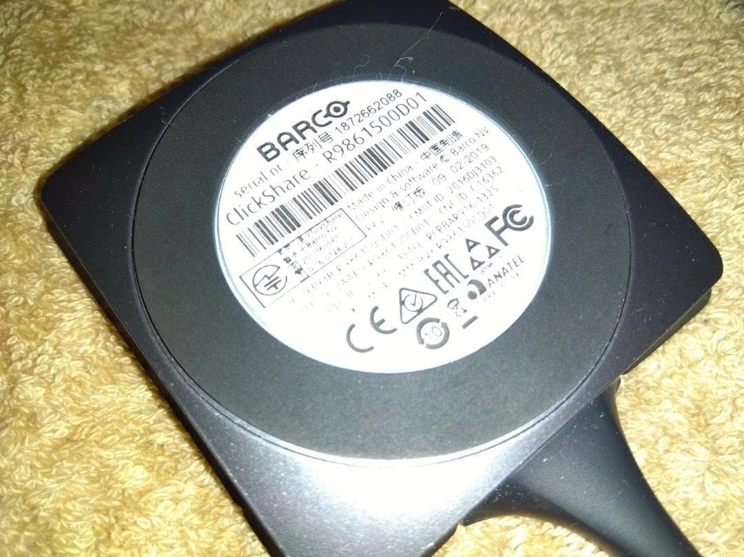 【美品】BARCO ClickShare Button USB-A 増設用 2個