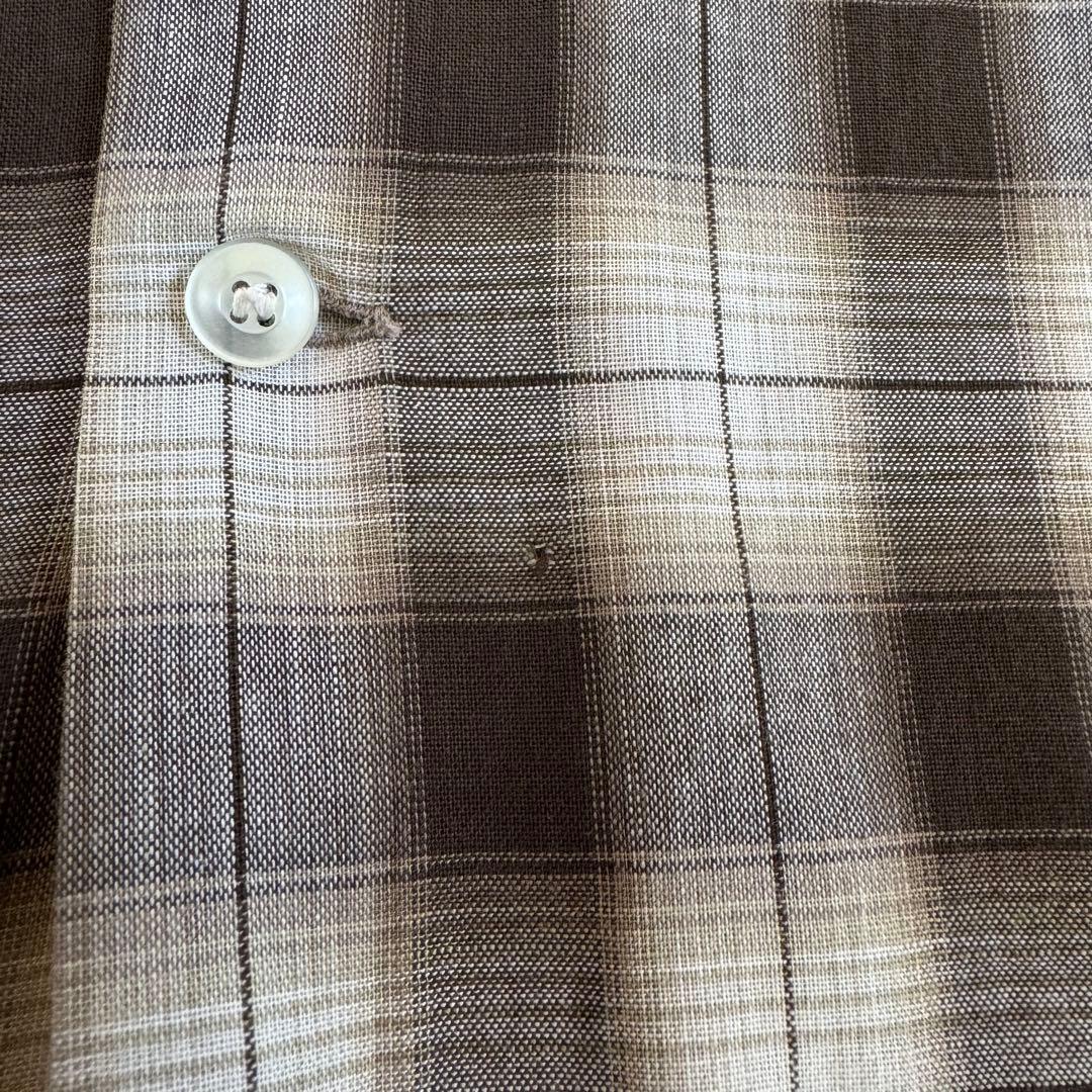 トップス 50-60s ARROW ombre check s/s shirts