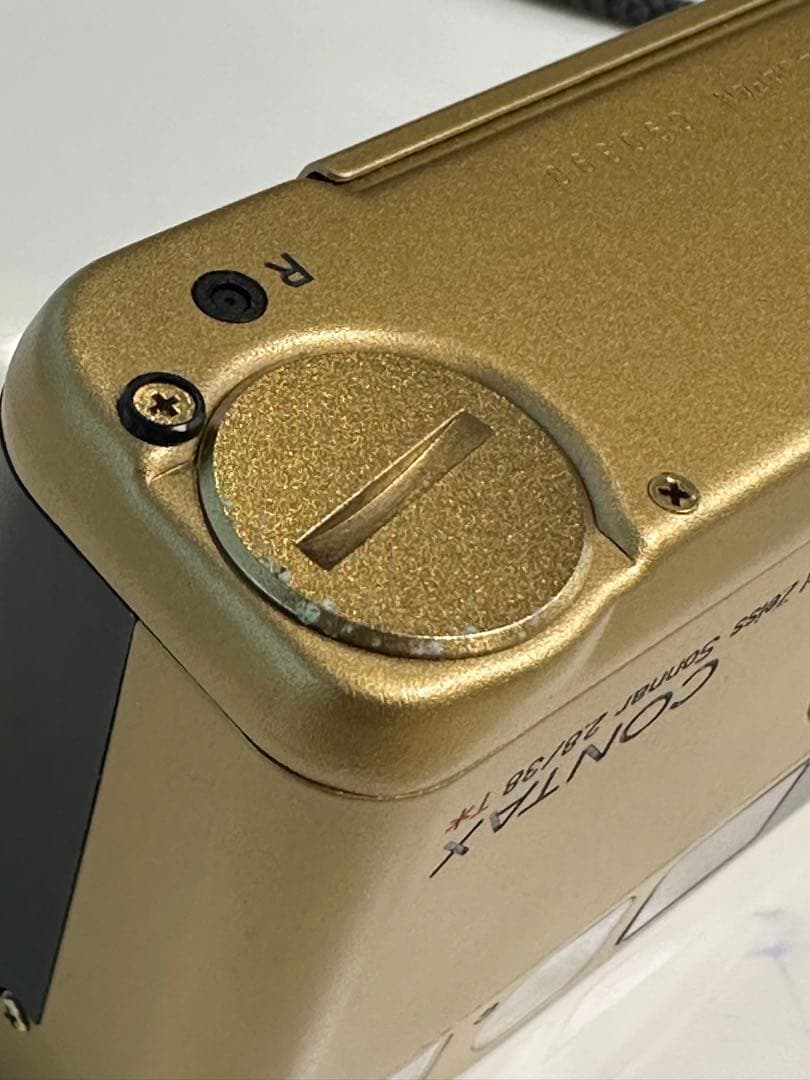 CONTAX T2 Titan GOLD 35mm フィルムカメラ