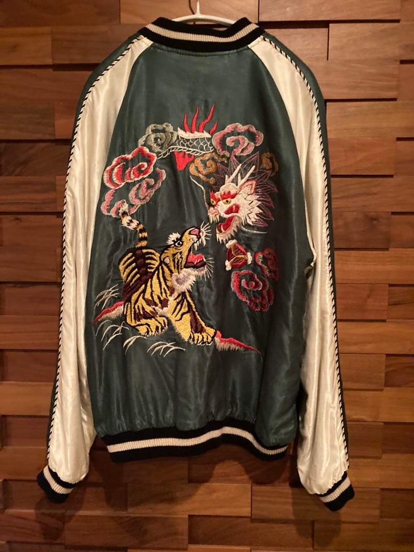 RVU0225AVIREX50THANNIVERSARYスカジャン