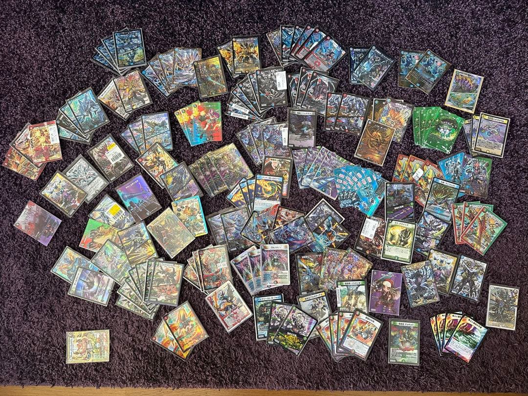 デュエルマスターズ　引退品　デッキ11個+カスタムパーツ他