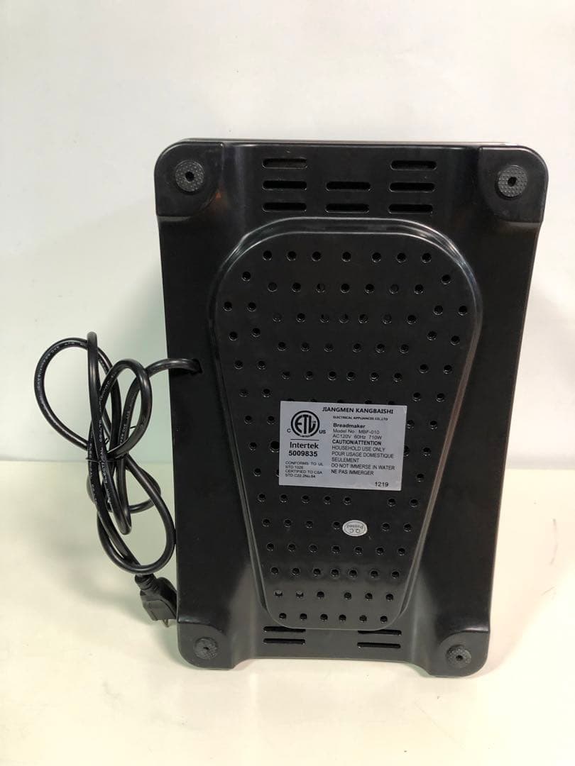 KBS ホームベーカリー　MBF-010