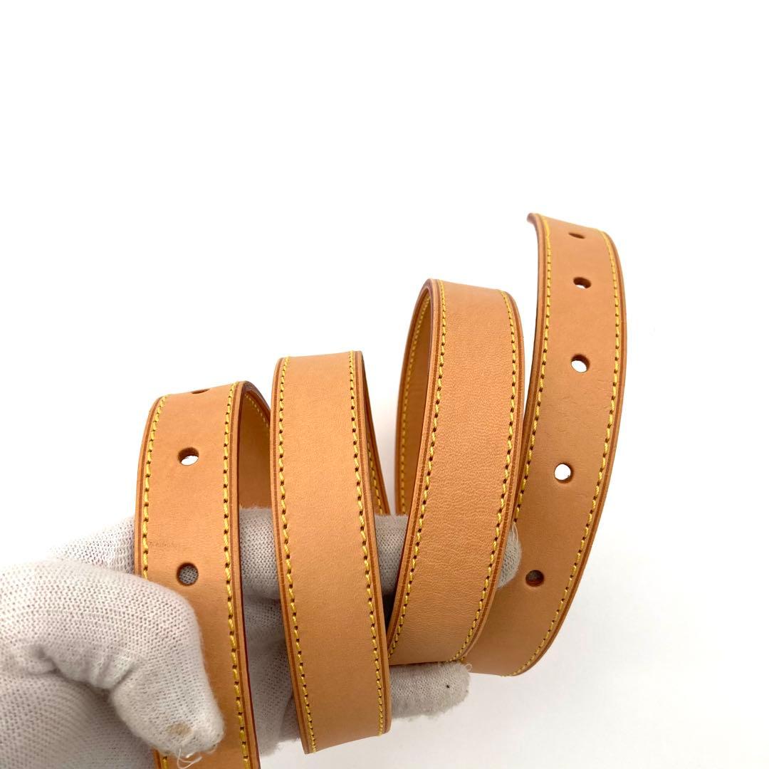 極美品 ルイヴィトン バギー ショルダーストラップ ベルト ヌメ革 正規品 本物