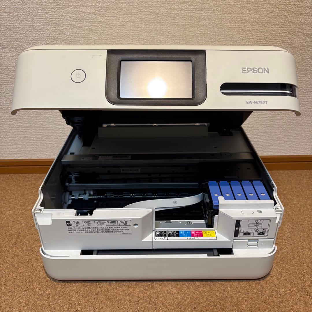 【良品】総印刷枚数5641枚！EPSON プリンター EW-M752T