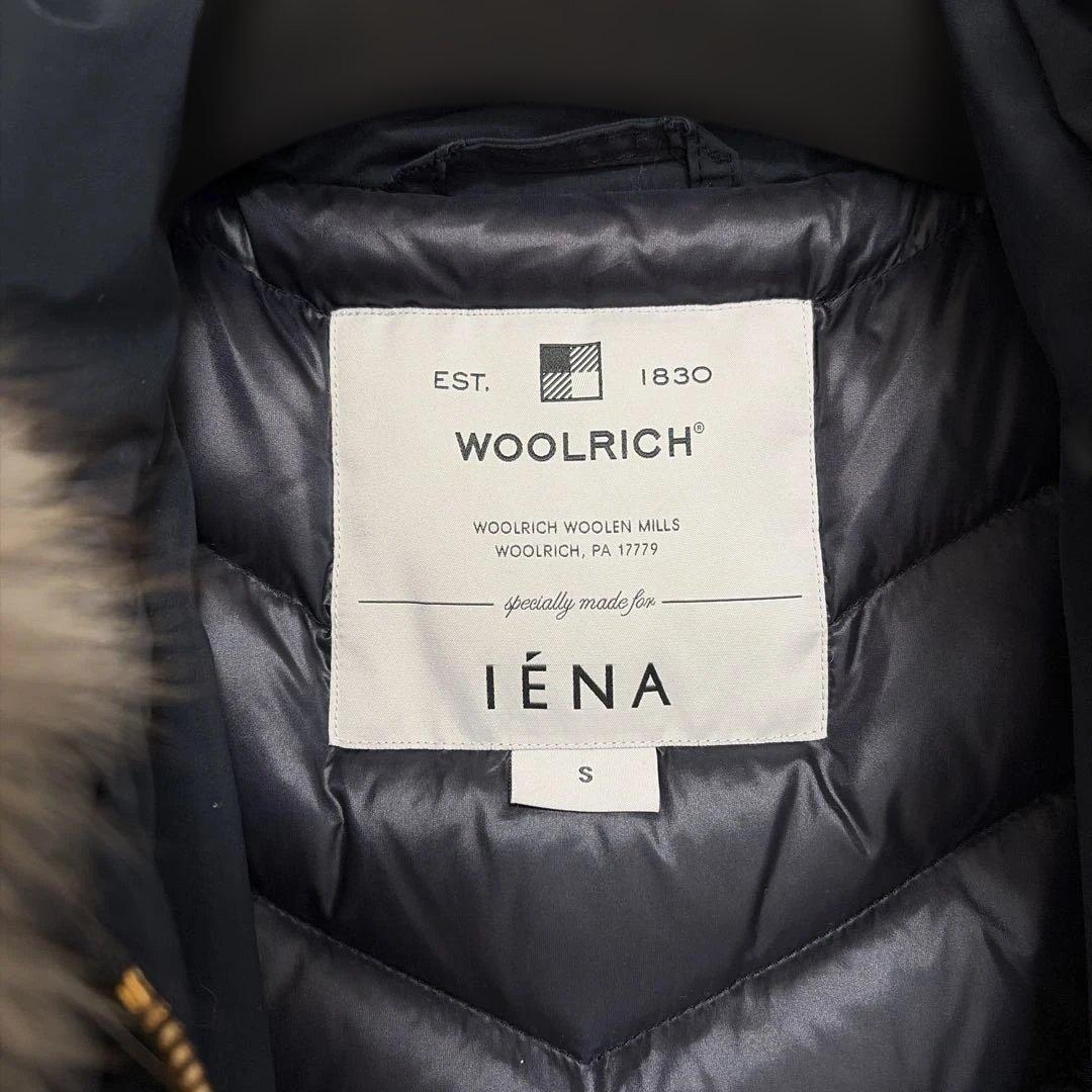 Woolrich IÉNA別注 ネイビー ウールリッチ　ダウンジャケット S