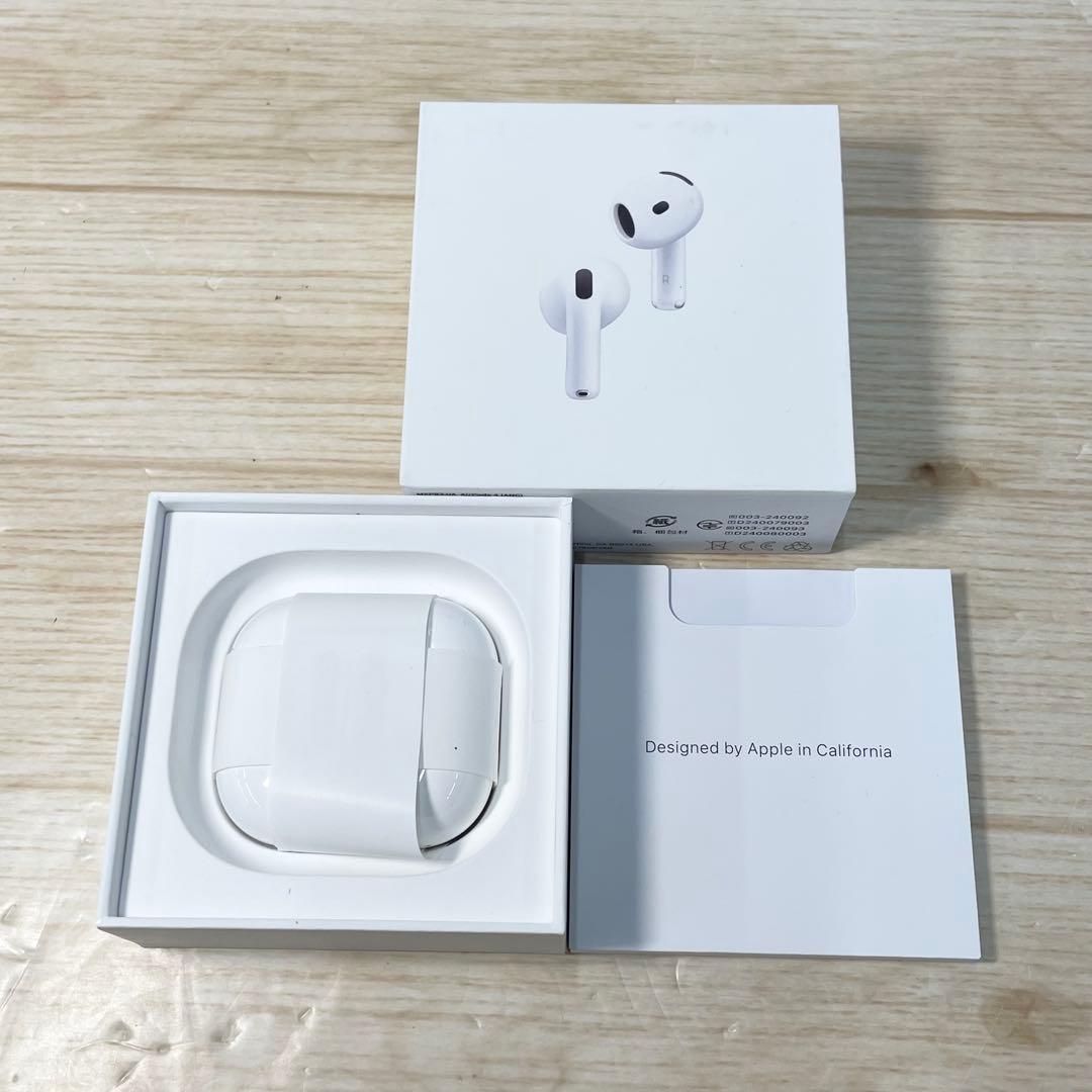 AirPods（第4世代）アクティブノイズキャンセリング搭載 mxp93j/a