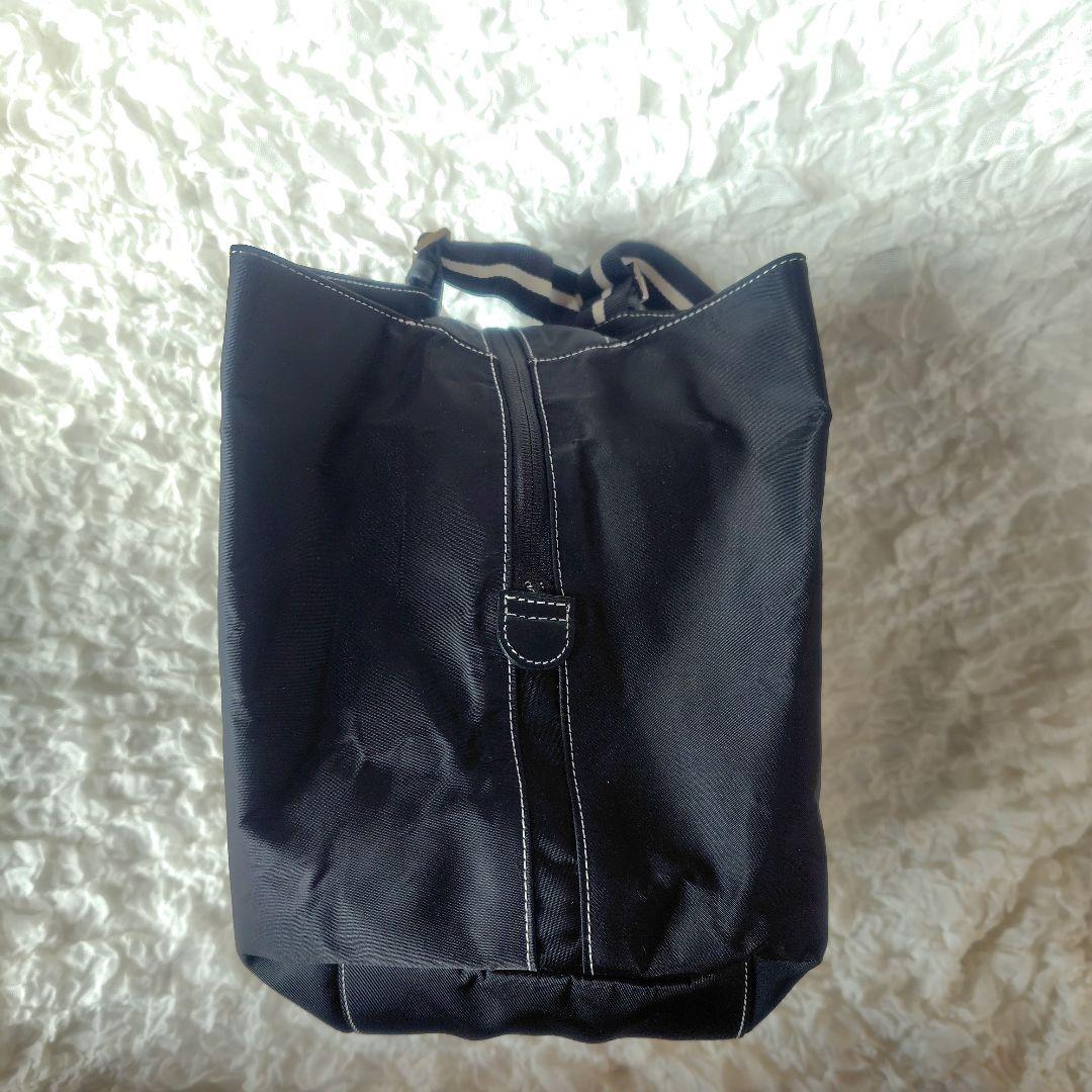 美品　アニエスベー　ハンドバッグ　大きめ　A4収納可　ナイロンバッグ