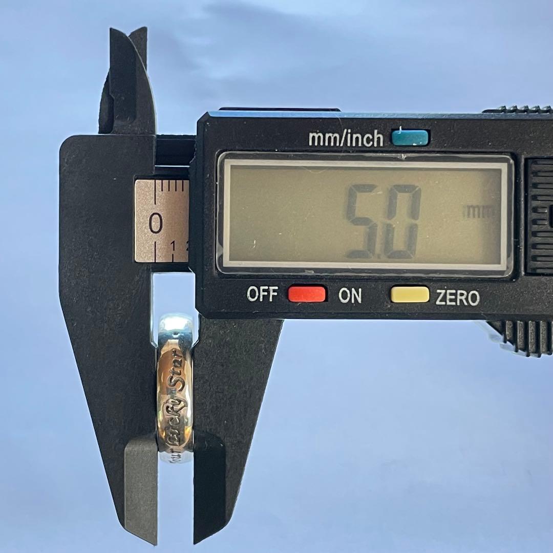 『Agete』シルバーリング19号This Be Your Lucky Star